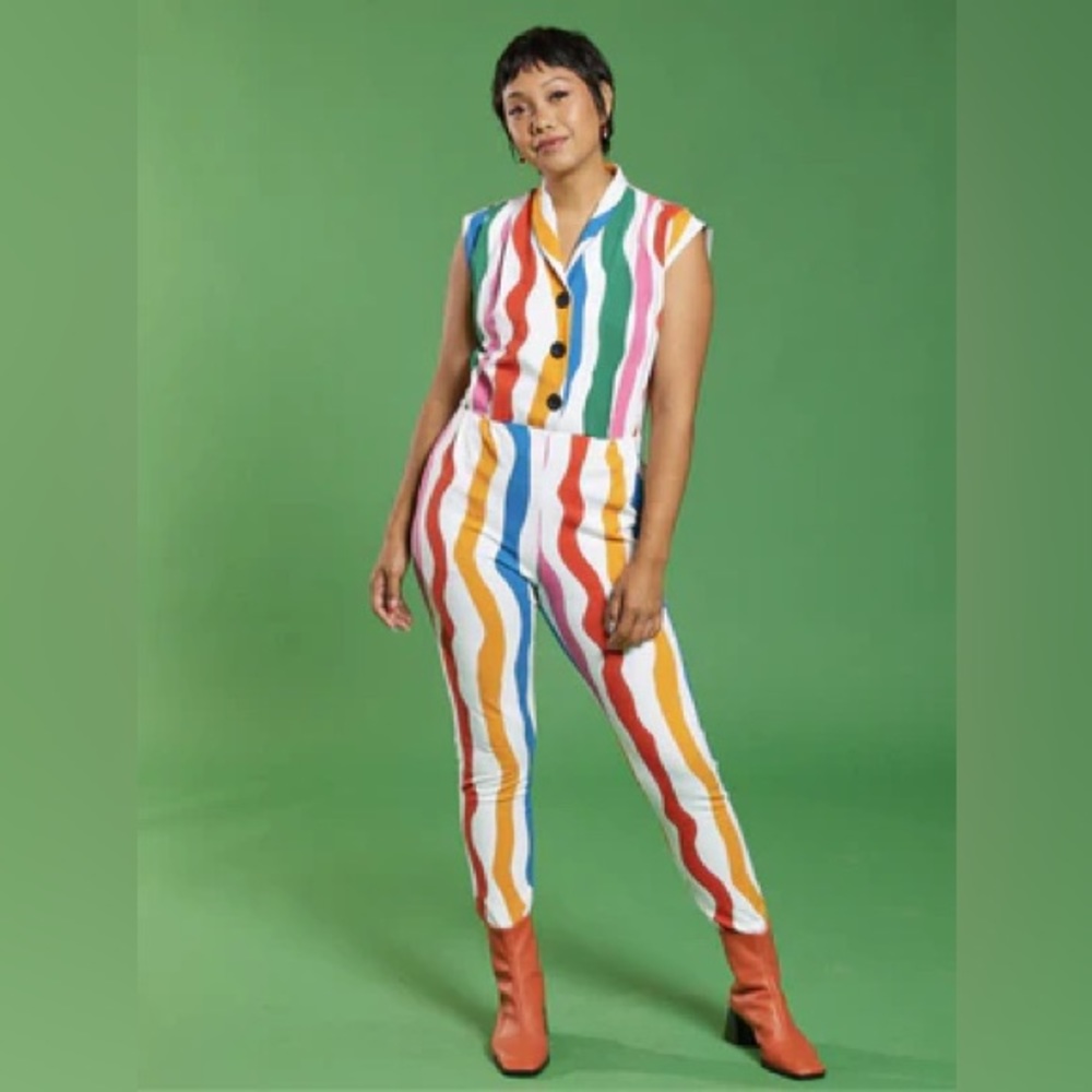 Nooworks Salvation Stripe Magicsuit sz Small